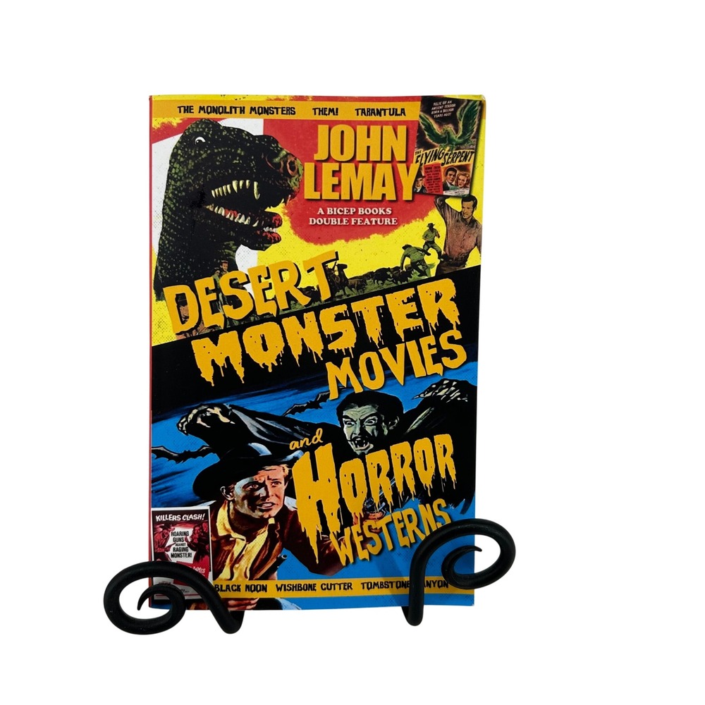 Desert Monster Movies and Horror Westerns John Lemay Bicep Books Double Feature